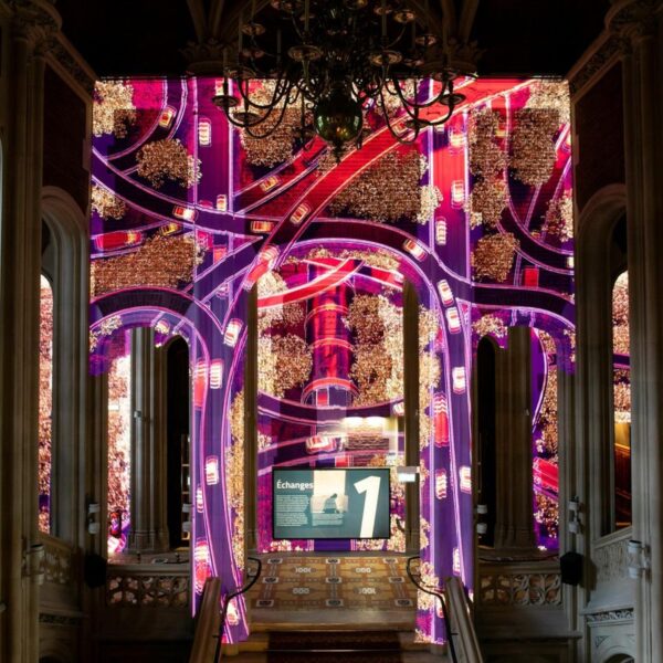 Citéco Paris - museum lighting by Vivalyte with Dynamic lightboxes, luminaires, led, interactive light, immersive experience