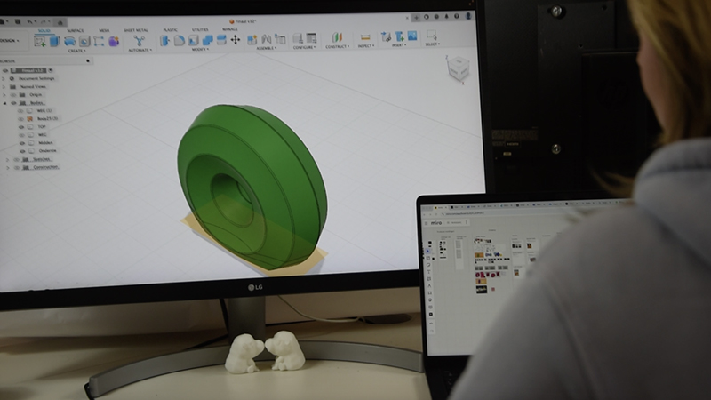 Vivalyte OVI Light 3d Print LED Engineering - Light 3D design - Jade Van Zele