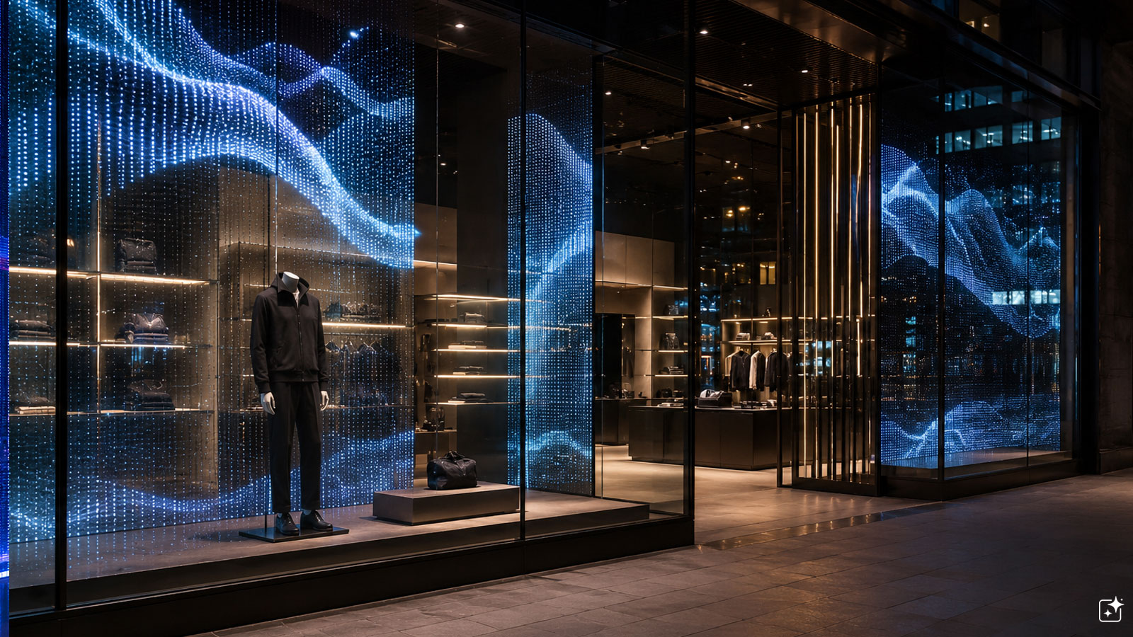 Lighting Trends 2026: Retail spaces becoming media environment